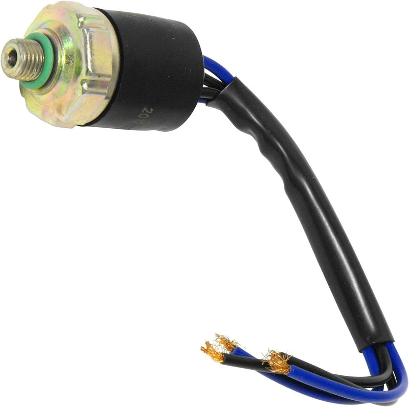 Universal A/C Trinary Switch, High and Low Pressure Cut-Out with Fan Control, Black, Replaces SW4001C