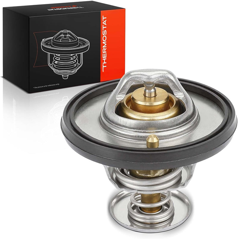 Engine Coolant Thermostat for Ford F-150 1997-2010 4.6L 5.4L, F-250 Super Duty 1999-2010 5.4L, Mustang 1996-2004 4.6L, 82°C
