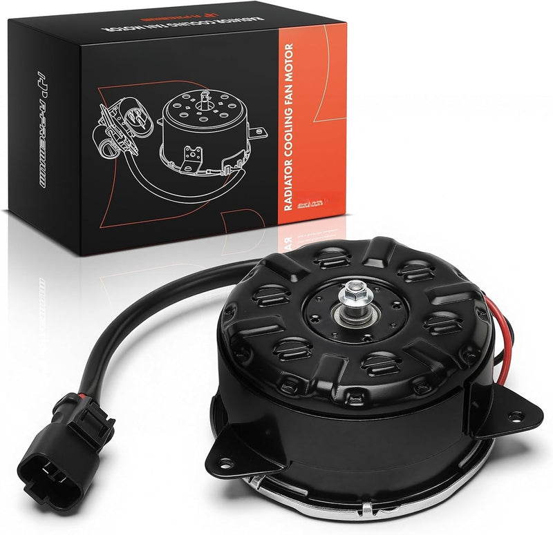 Radiator Fan Motor for Honda Accord 2003-2007, 3.0L V6, 12V, 2-Pin