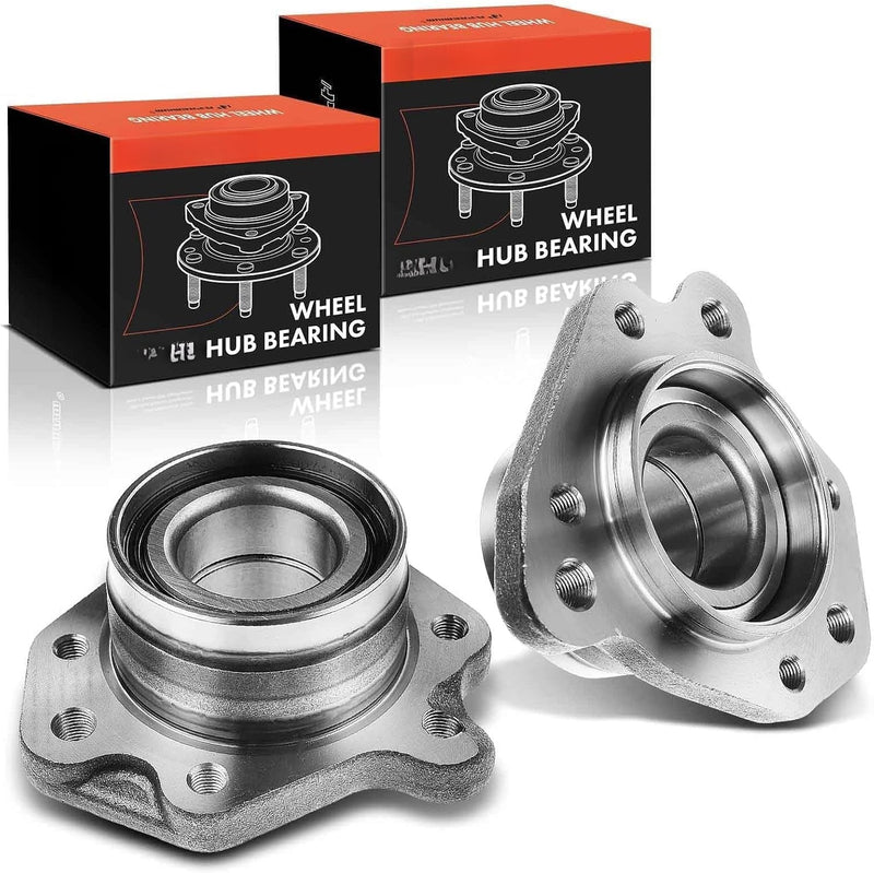 Rear Wheel Bearing and Hub Assembly for Honda CR-V 1997-2001, Left and Right Pair