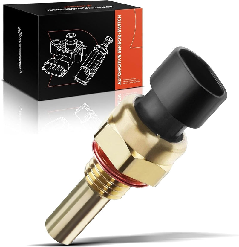 Engine Coolant Temperature Sensor for Chevrolet Silverado 1500, Tahoe, Impala, Malibu, GMC Sierra 1500, Yukon, Pontiac G6