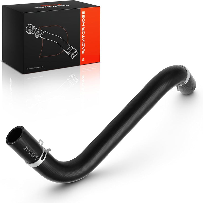 Upper Radiator Coolant Hose with Clamps for Chevrolet Silverado 1500 2014-2018, Tahoe 2015-2020, GMC Sierra 1500 2014-2018