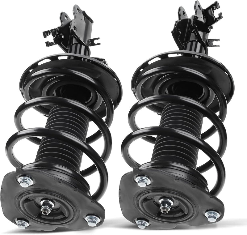 Front Complete Strut Assembly with Coil Spring for Nissan Altima 2007-2012, V6 3.5L Only, Driver and Passenger Side, Set of 2