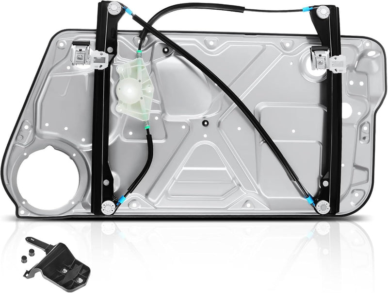 Front Left Driver Side Power Window Regulator without Motor for Volkswagen Beetle 1998-2010