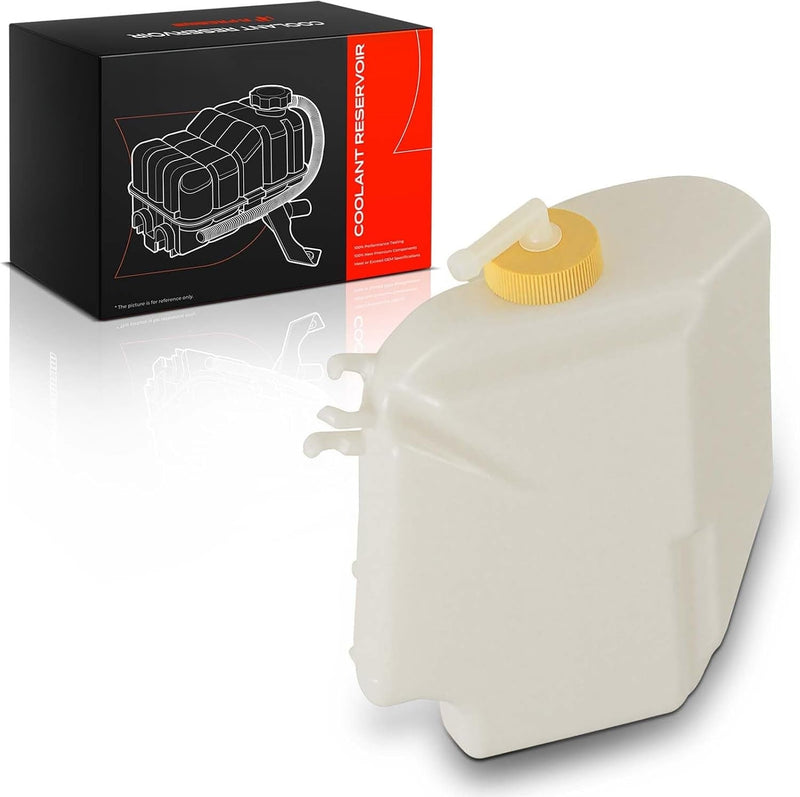 Front Engine Coolant Reservoir for Honda Civic 2006-2011 1.3L, 1.8L or 2.0L Gas, with Cap