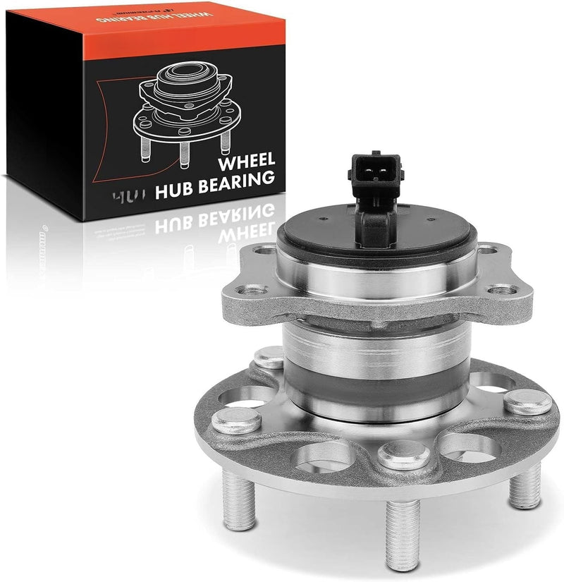 Rear Wheel Bearing and Hub Assembly with ABS for Hyundai Elantra 2017-2020, Kona 2018-2022, FWD, 5 Lug