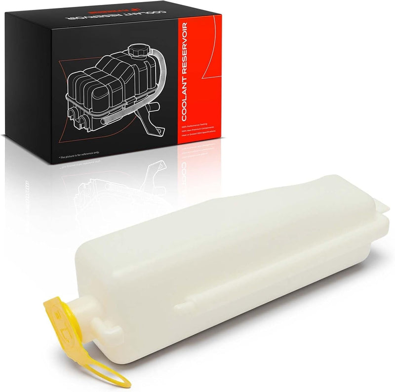 Non-Pressurized Coolant Recovery Reservoir for Dodge Ram 1500 1994-2002, Ram 2500 1994-2002, Dakota 1991-1996, with Cap