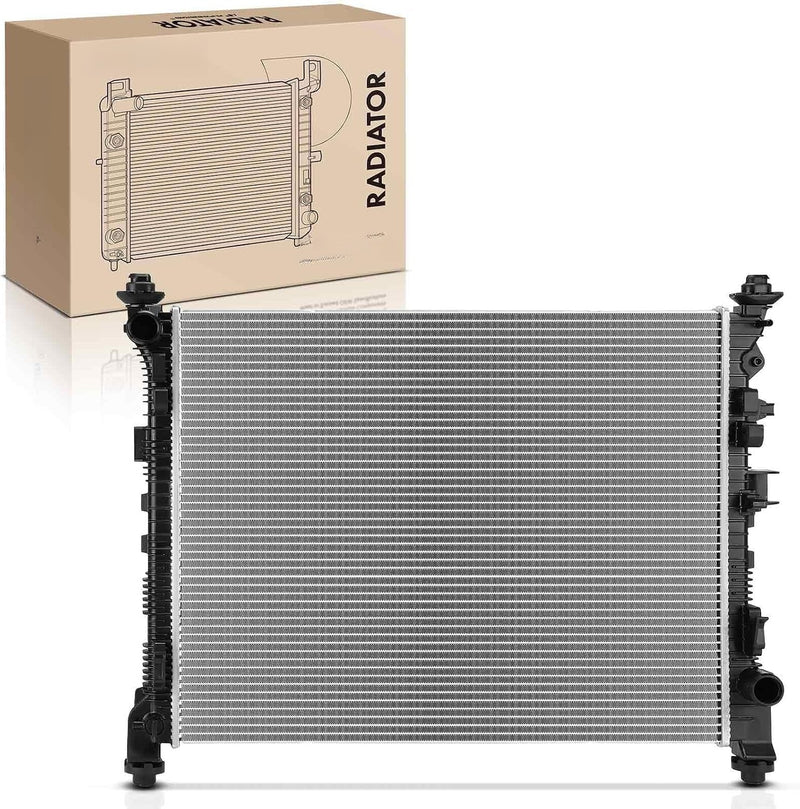 Engine Coolant Radiator for Dodge Durango 2021-2023, AWD, V6 3.6L, Heavy Duty Engine Cooling