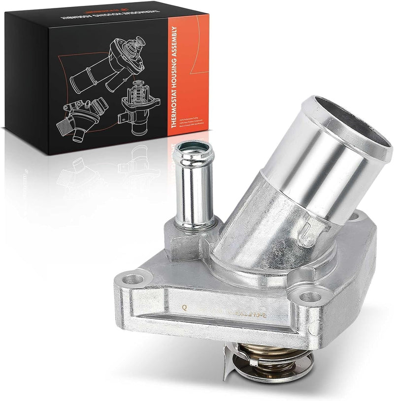 Aluminum Thermostat Housing for Nissan Frontier 2005-2020, Xterra 2005-2015, Pathfinder 2005-2012 4.0L V6