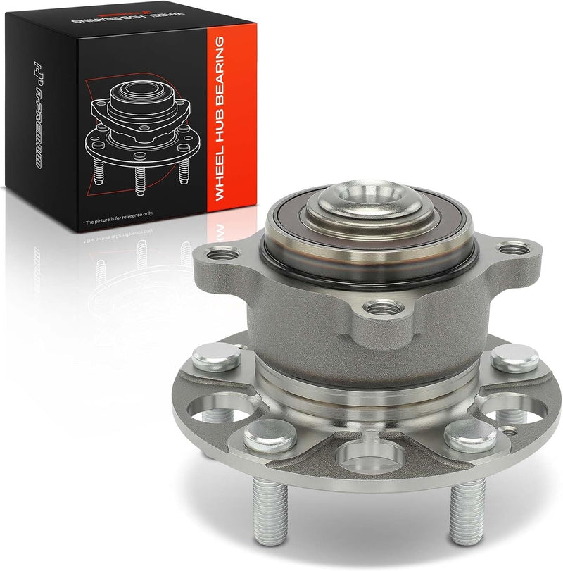 Rear Wheel Bearing and Hub Assembly for Honda Accord 2008-2012, Acura TSX 2009-2014, 5-Lug