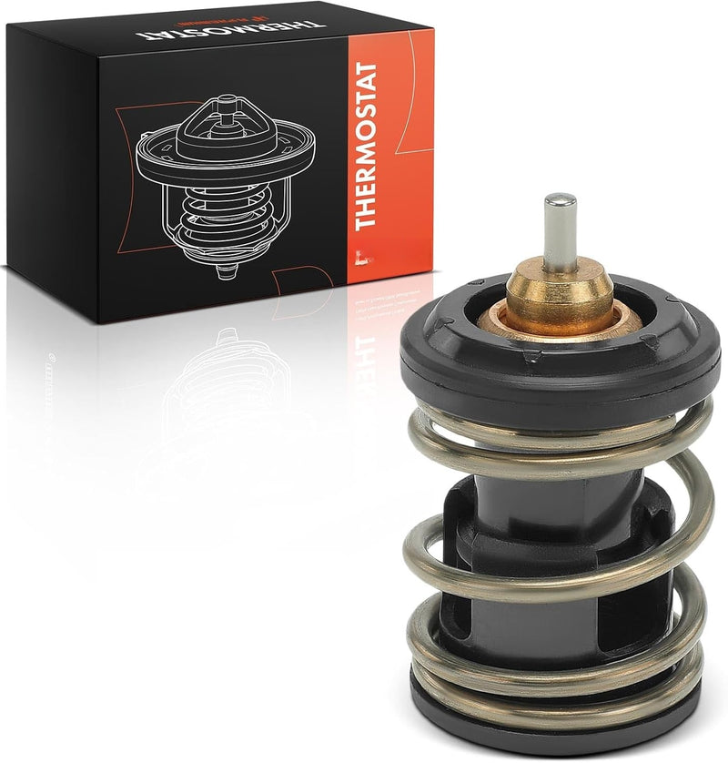 Engine Coolant Thermostat with Seal for Volkswagen Jetta 2013-2018, Audi A3 2018-2019, A3 Sportback e-tron 2016-2017, 1.4L