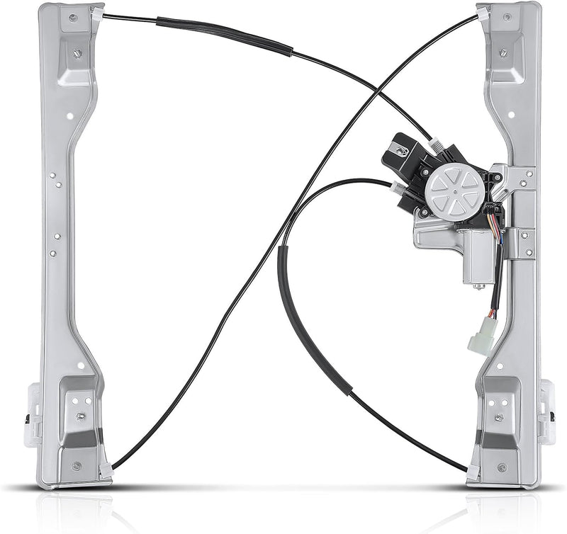 Front Left Driver Side Power Window Regulator With 6-Pin Motor for Ford F-150 2015-2019, F-250 Super Duty 2017-2019