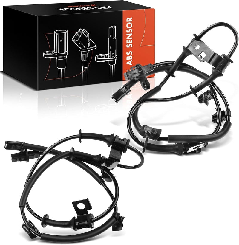 Front Left and Right ABS Wheel Speed Sensor Pair for Hyundai Elantra 2012-2016, Elantra GT 2013-2017, Korea-Built
