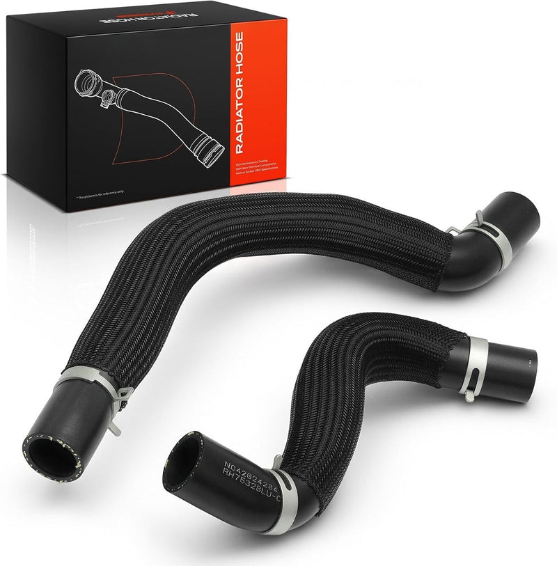 Upper and Lower Radiator Coolant Hose Set for Chevrolet Malibu 2013-2015, Impala 2014-2019, Buick Regal 2014-2017
