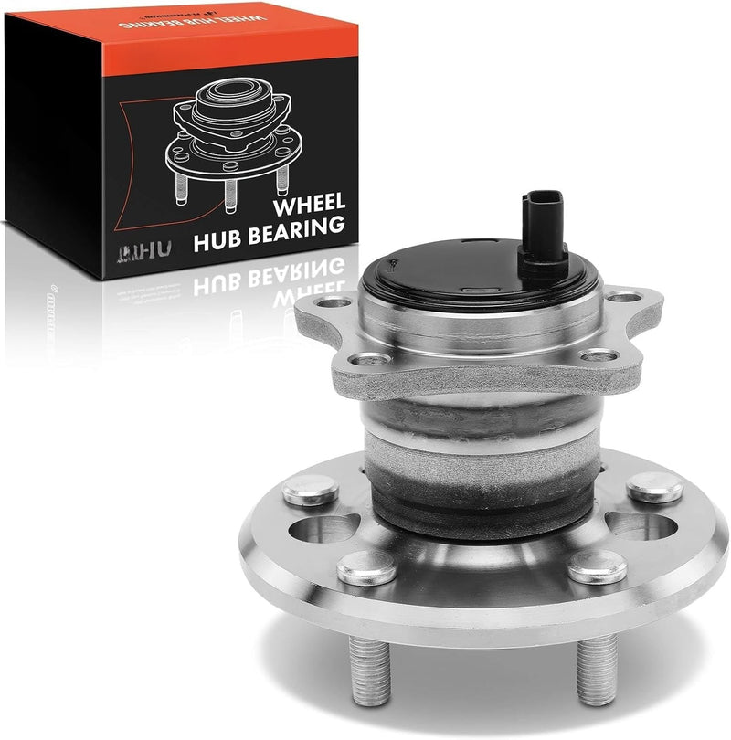 Rear Left Driver Side Wheel Bearing and Hub Assembly with ABS for Toyota Camry 2002-2011, Avalon 2005-2012, Solara 2004-2008
