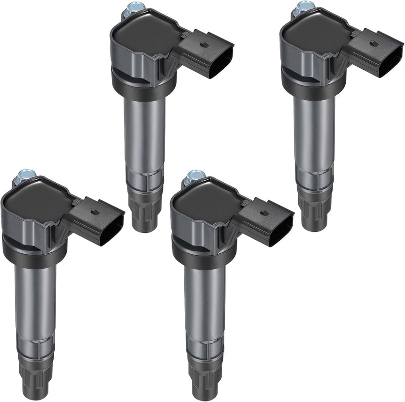 Ignition Coils Set of 4 for Chevrolet GM 1.2L L4, Replaces UF725, C1846, 25190788