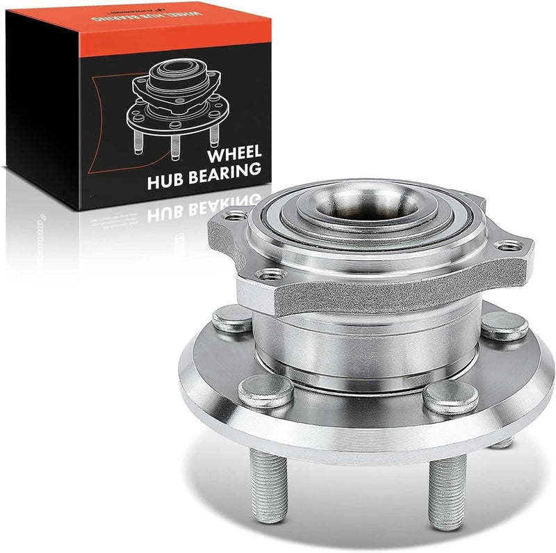 Rear Wheel Bearing and Hub Assembly, 5-Lug, for Dodge Challenger 2008-2014, Charger 2009-2014, Chrysler 300 2009-2014