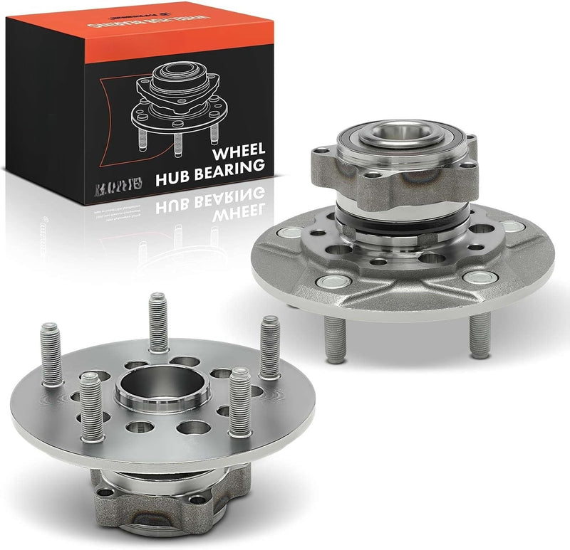 Front Wheel Bearing and Hub Assembly Pair for Ford Transit-150 2020-2024, Transit-250 2020-2024, Transit-350 2020-2024, RWD