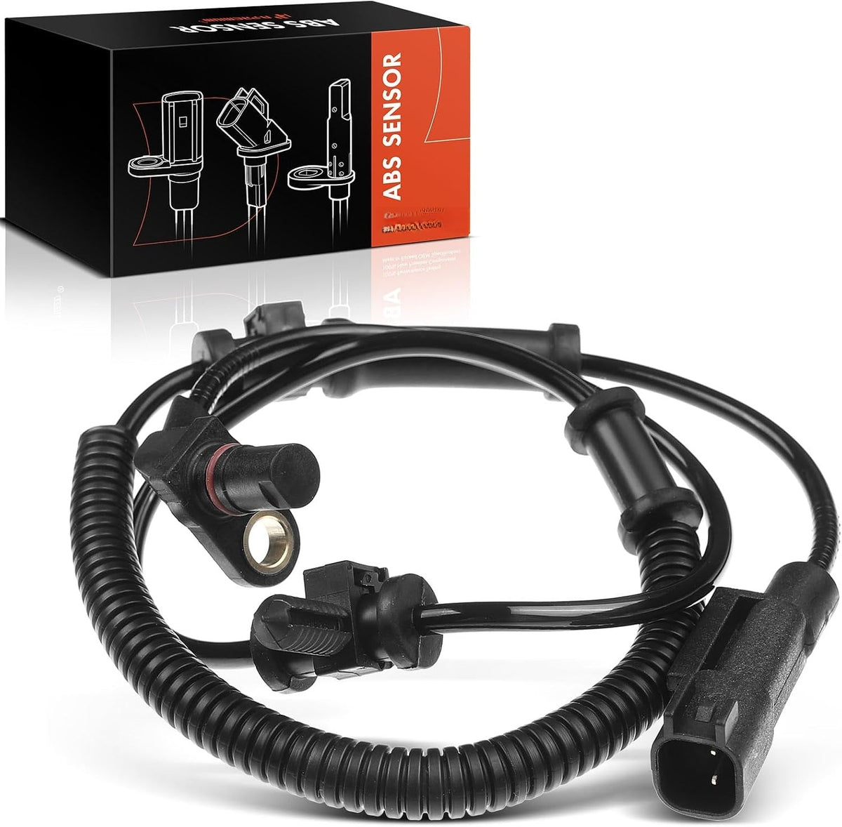 Front ABS Wheel Speed Sensor for Ram 1500 2011-2012, Dodge Ram 1500 2009-2010, 3.7L 4.7L 5.7L, Left or Right
