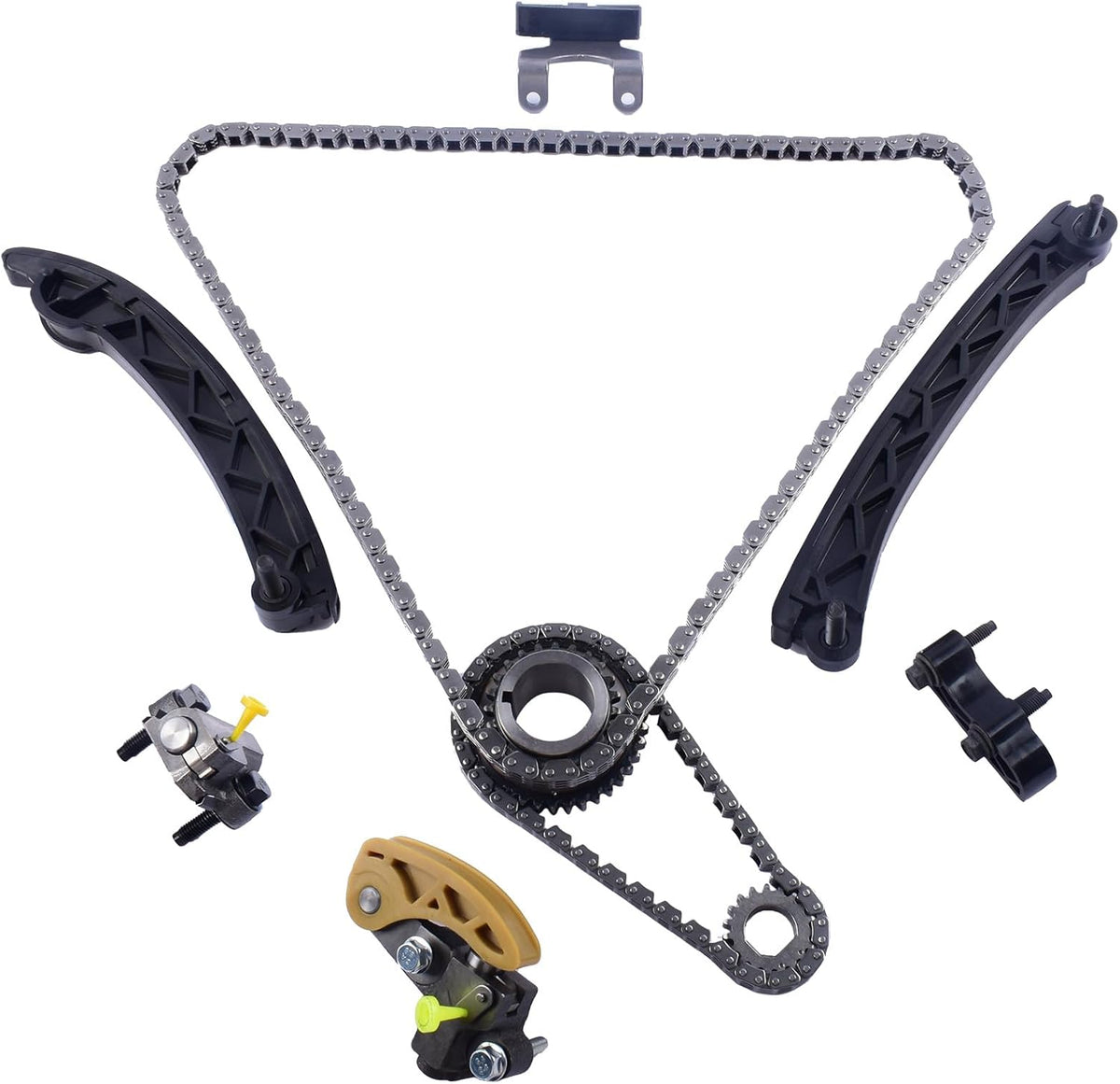 Timing Chain Kit with Balance Shaft Chain for Chevrolet Malibu 2013-2015, Colorado 2015-2017, GMC Canyon 2015-2017, Cadillac ATS 2013-2017, 2.0L 2.5L