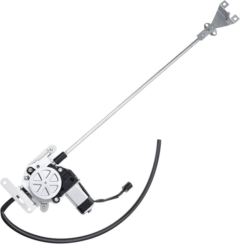 Front Left Driver Side Power Window Regulator With 2-Pin Motor for Freightliner Argosy 1999-2011, Century Class 2003-2011