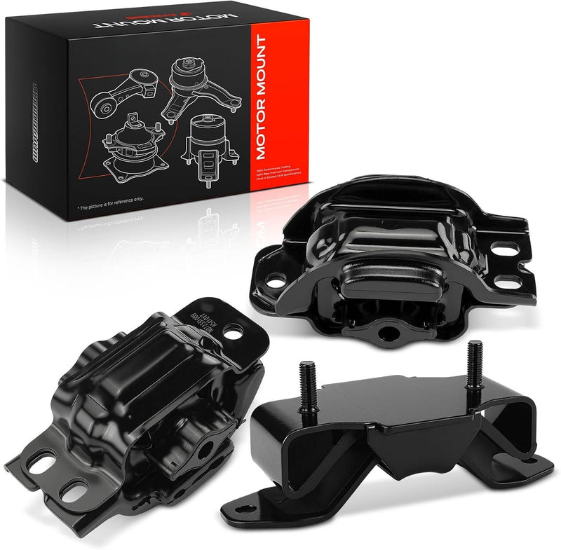 Engine and Transmission Mount Set of 3 for Dodge Ram 2500 2005, Ram 3500 2005 5.7L RWD