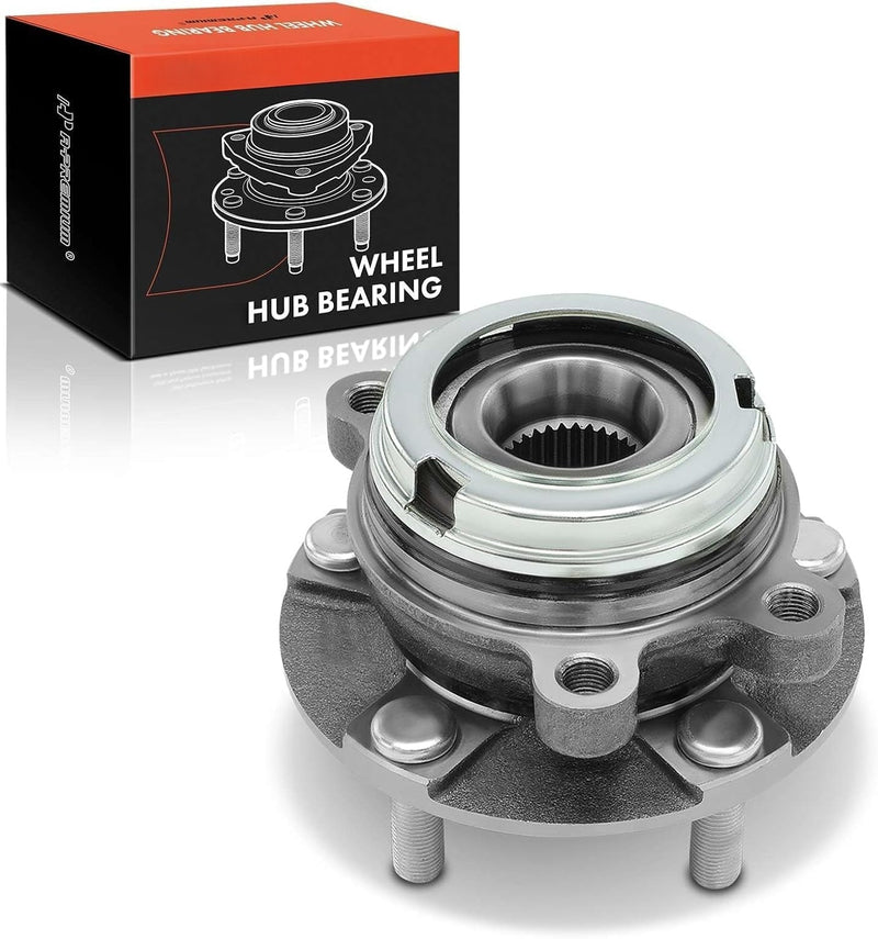 Front Wheel Bearing and Hub Assembly for Nissan Altima 2007-2018, Maxima 2009-2014, Murano 2009-2019, Pathfinder 2013-2020