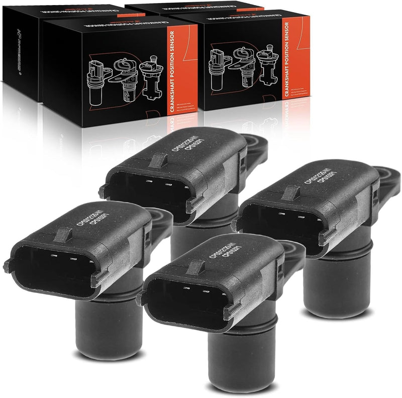 Camshaft Position Sensor 4-Piece Set for Chevrolet Traverse 2010-2021, Impala 2012-2020, Buick Enclave 2011-2022