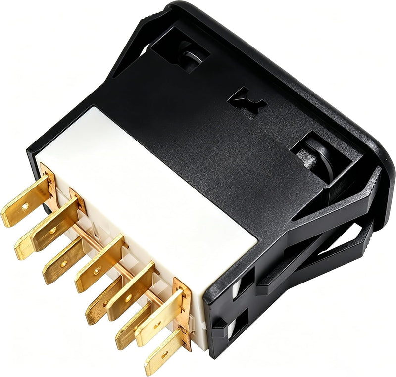 Front Right Passenger Side Power Window Switch for Freightliner Columbia and Century Trucks, Black