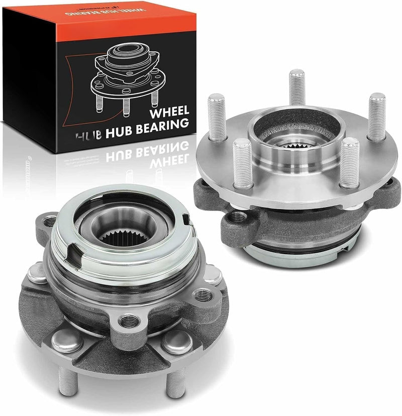 Front Wheel Bearing and Hub Assembly for Nissan Altima 2013-2018, Pathfinder 2013-2020, Murano 2015-2018