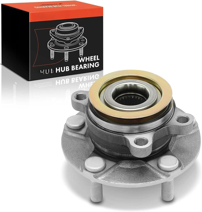 Front Wheel Bearing and Hub Assembly for Nissan Rogue 2008-2013, Rogue Select 2014-2015, Sentra 2007-2012 2.5L, 5-Lug