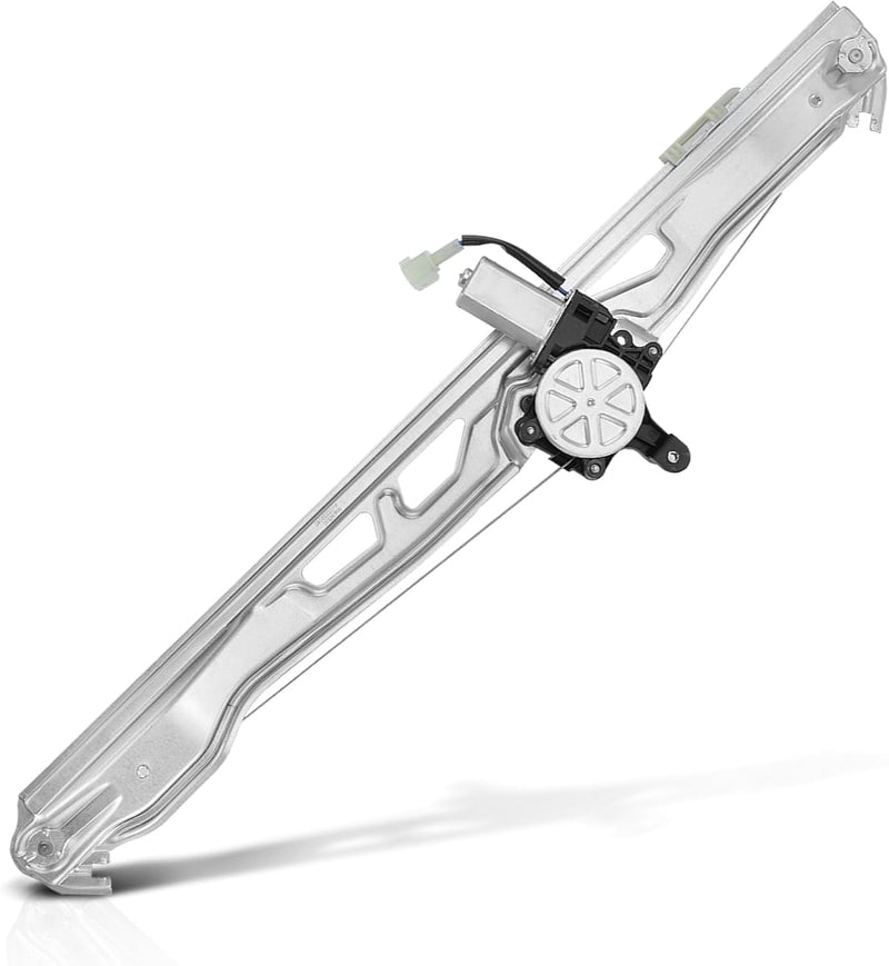 Front Left Driver Side Power Window Regulator With 6-Pin Motor for Ford Transit-150 2015-2020, Medium or High Roof
