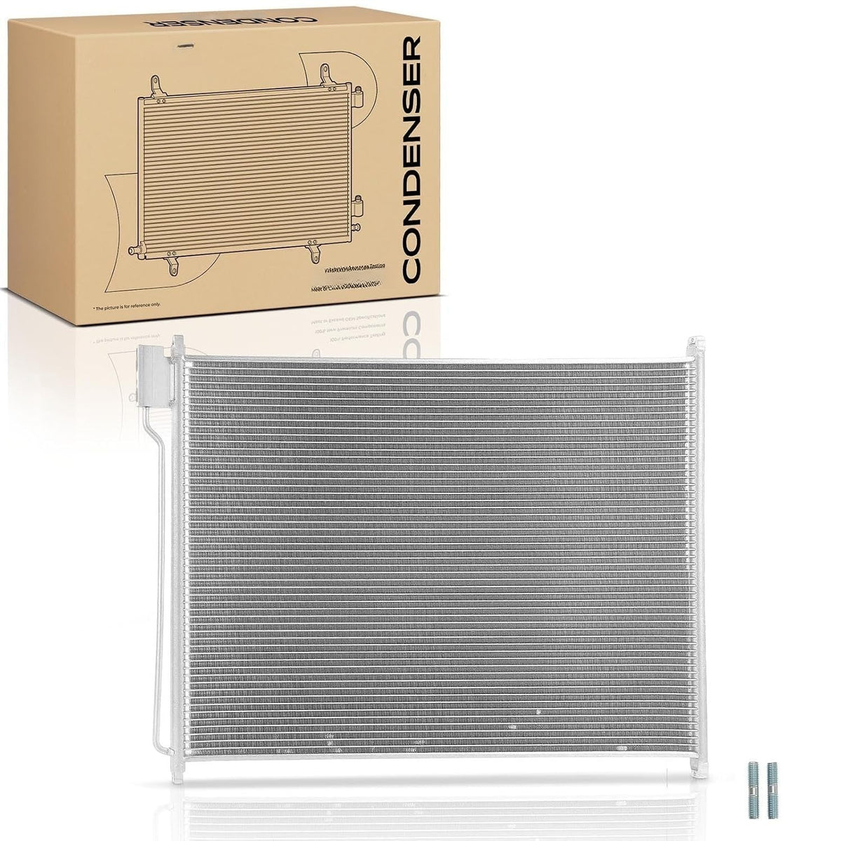 A/C Condenser for Ford F-250 Super Duty 1999-2007, F-350 Super Duty 1999-2007, Excursion 2000-2005
