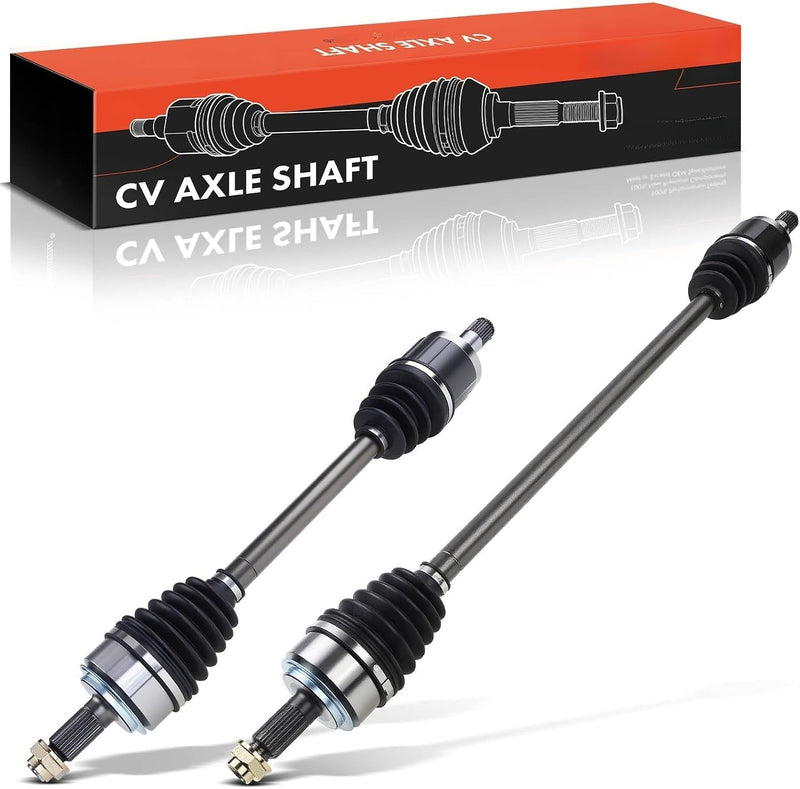 Front Left and Right CV Axle Shaft Assembly Pair for Honda Accord 2003-2007, 2.4L, Automatic Transmission Only