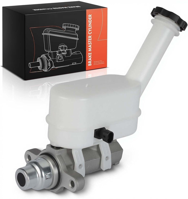 Brake Master Cylinder with Reservoir and Sensor for Buick Enclave 2008-2017, Chevrolet Traverse 2009-2017