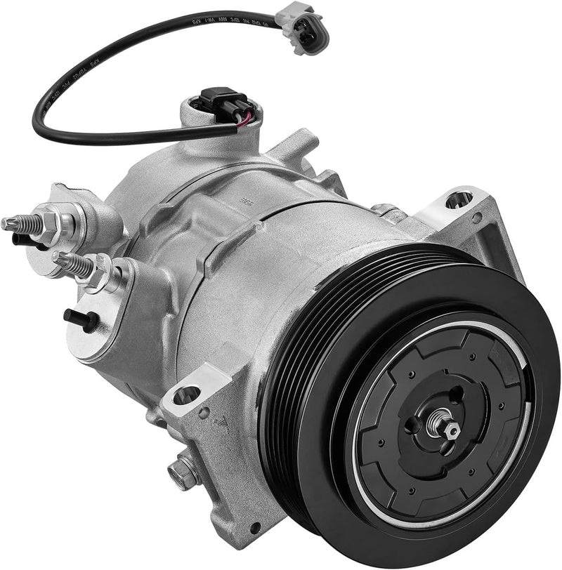A/C Compressor with Clutch for Jeep Compass 2009-2017, Patriot 2009-2017, Dodge Caliber 2009-2012, 2.0L and 2.4L