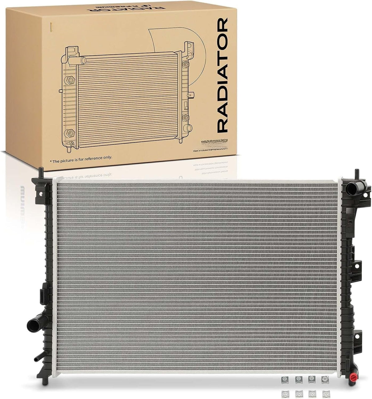 Engine Coolant Radiator for Ford Explorer 2013-2014, 3.5L V6