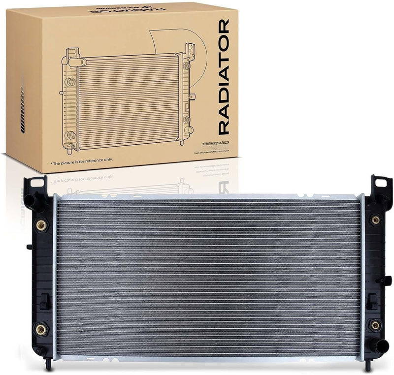 Radiator with Transmission and Engine Oil Cooler for Chevrolet Silverado 1500 1999-2013, Tahoe 2000-2014