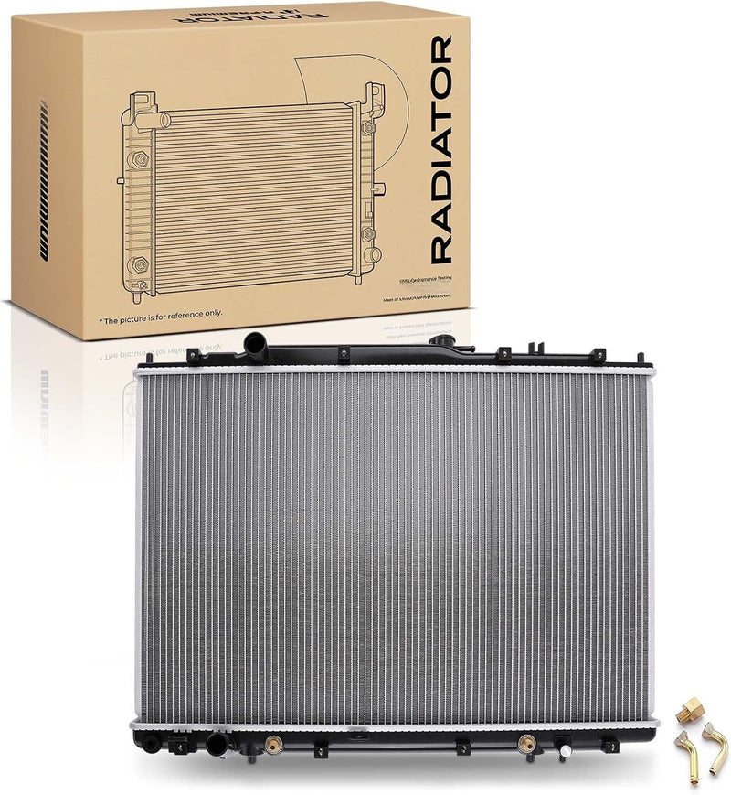 Radiator with Transmission Oil Cooler for Honda Pilot 2003-2004, Acura MDX 2001-2002, 3.5L V6, Automatic Transmission