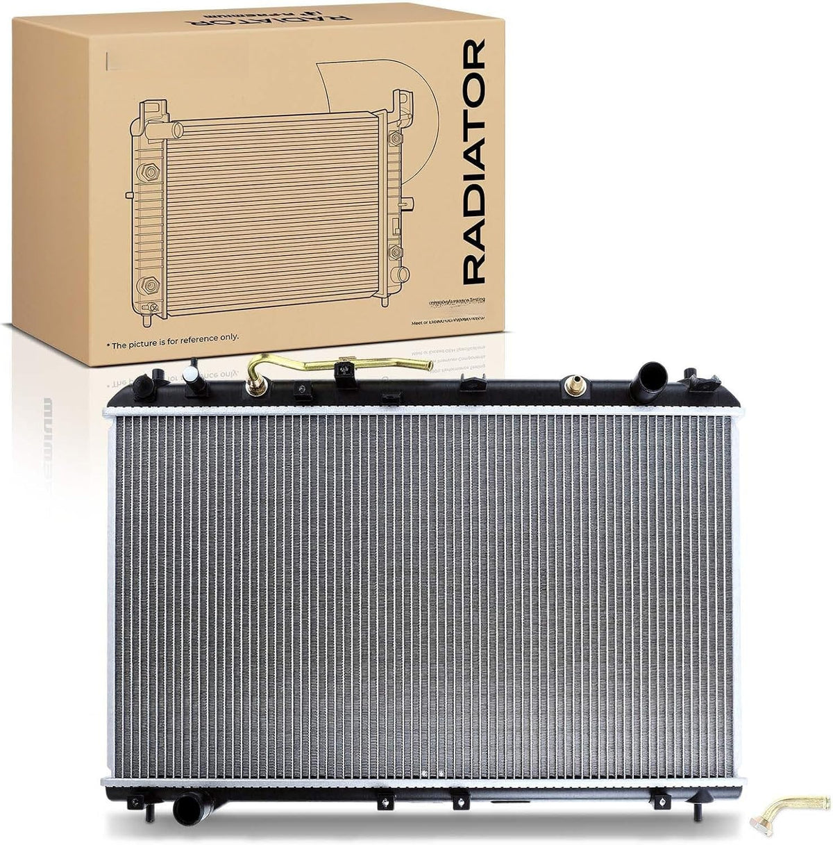 Radiator with Transmission Oil Cooler for Toyota Camry 1997-2001, Solara 1999-2003, Lexus ES300 1997-2001, 3.0L V6, Automatic