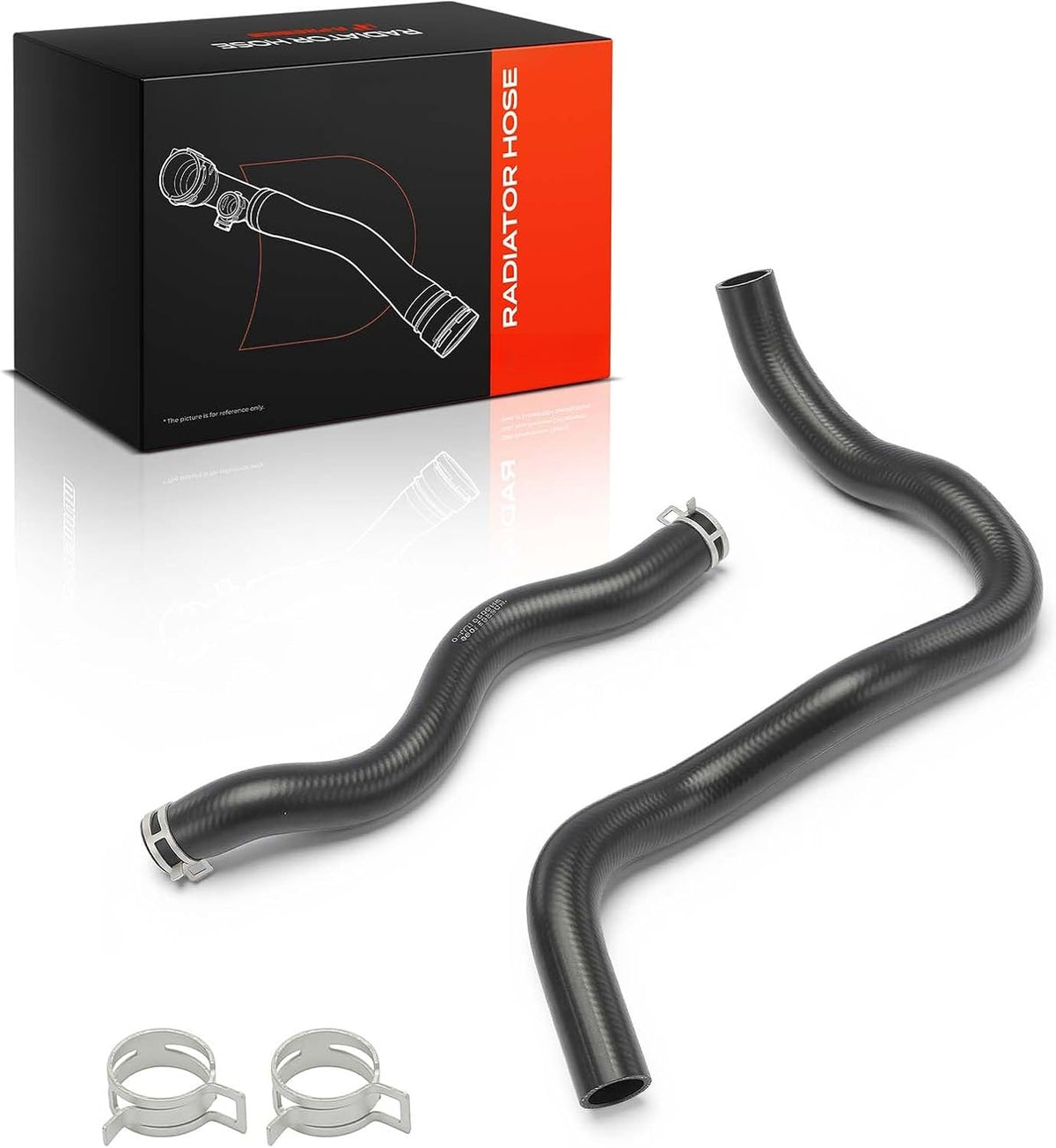 Upper and Lower Radiator Coolant Hose Set for Honda Odyssey 2007-2010, V6 3.5L, EPDM Rubber