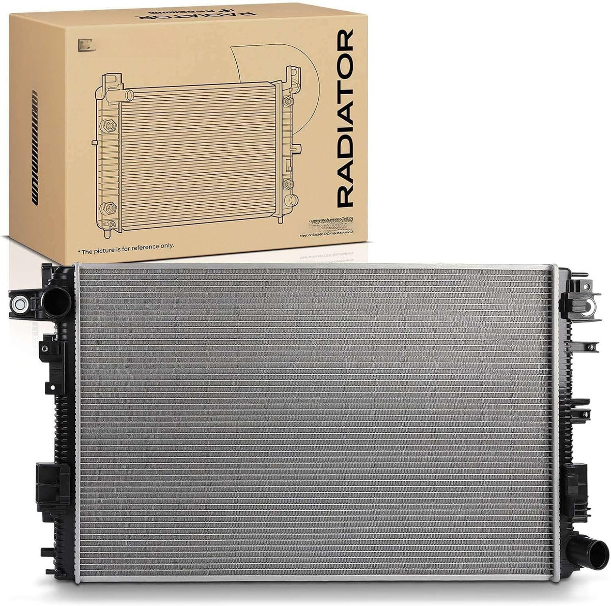 Engine Coolant Radiator for Ram 2500 2019-2024, Ram 3500 2019-2024, Ram 4500 2019-2021, Ram 5500 2019-2021, 6.4L V8