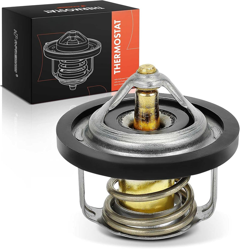 Engine Coolant Thermostat with Seal for Toyota Pickup 1974-1995, 4Runner 1984-1995, Honda Accord 1976-1989, Civic 1973-1983