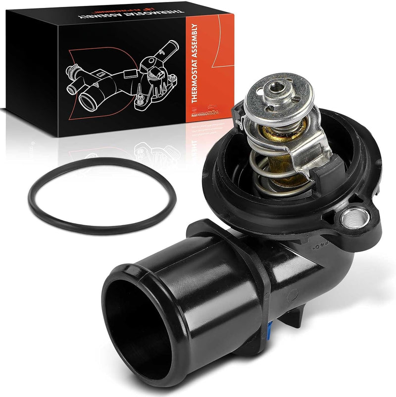 Thermostat Housing Assembly with Thermostat for Jeep Grand Cherokee 2018, WK2, V6 3.0L