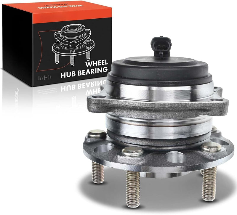Rear Wheel Bearing and Hub Assembly with ABS for Kia Sorento 2016-2020 FWD, 5-Lug, Left or Right