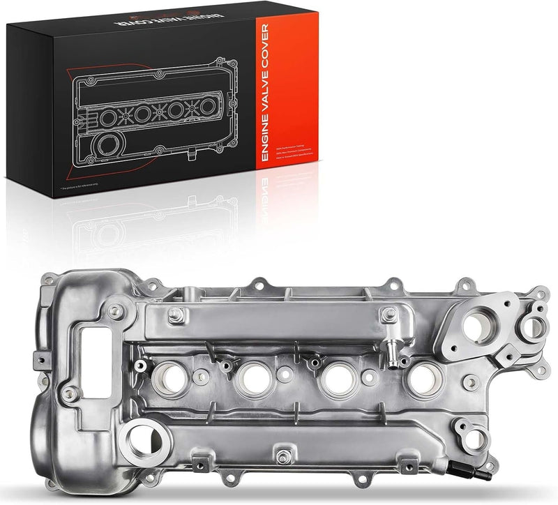 Aluminum Engine Valve Cover for Hyundai Accent 2012-2017, Veloster 2012-2017, Kia Rio 2012-2017 1.6L, Without Gasket