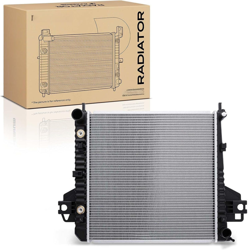 Engine Coolant Radiator with Transmission Oil Cooler for Jeep Liberty 2002-2006, 3.7L V6, Automatic Transmission