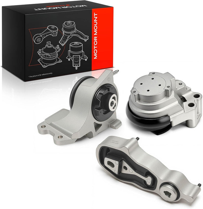 Engine, Transmission and Torque Strut Mount Set of 3 for Ford Flex 2013-2019, Taurus 2013-2019 3.5L