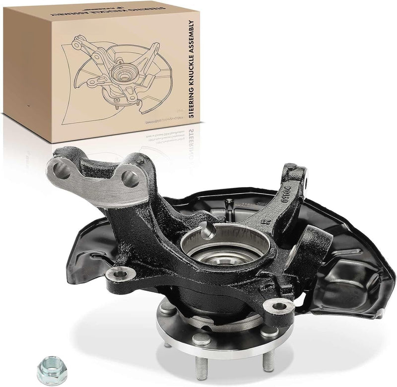 Front Right Steering Knuckle with Wheel Bearing and Hub Assembly for Toyota Camry 2007-2011, Lexus ES350 2007-2012