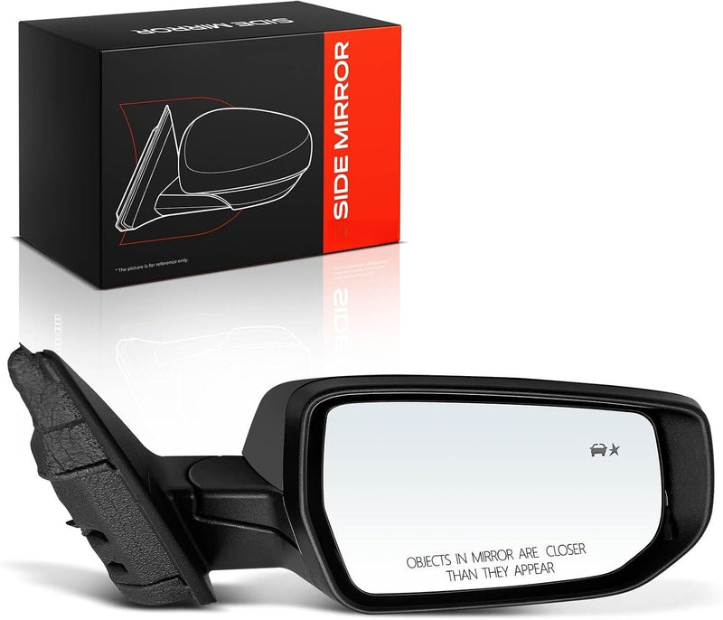 Front Right Passenger Side Heated Power Mirror for Chevrolet Malibu LT 2019-2022, Malibu Hybrid 2019, Blind Spot